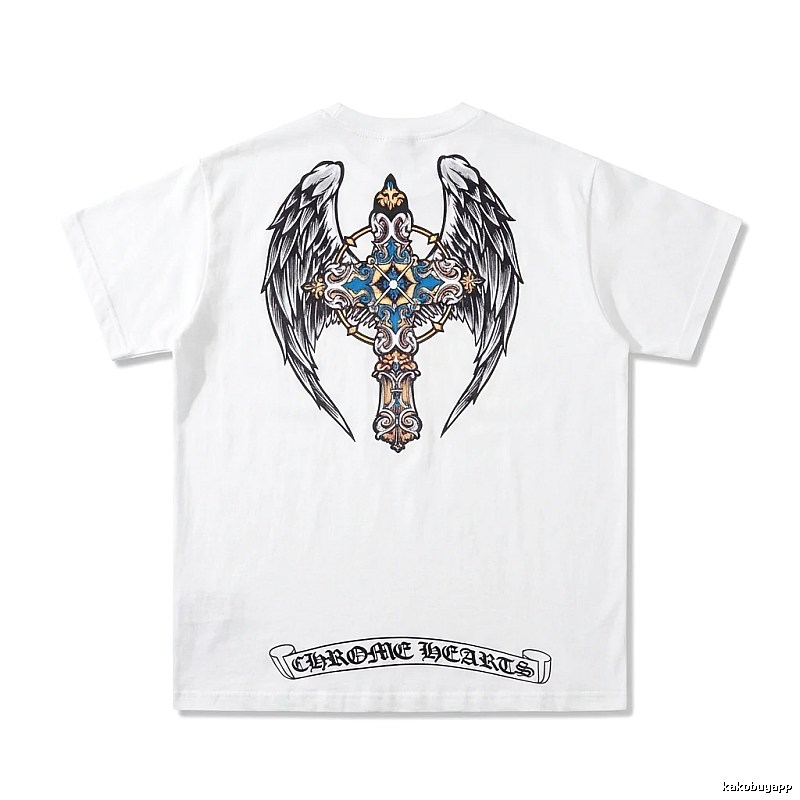 Chrome Hearts Angel Cross White T-shirt