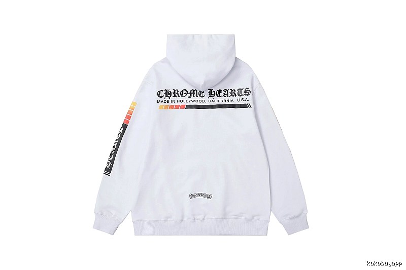 Chrome Hearts Weekend Cross graphic hoodie Black Blue Cross for Weekend Wear