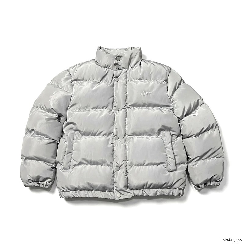 Corteiz Silver-Gray Trendy and Cool Down Jacket