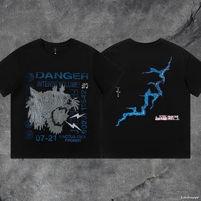 Denim Tears Black Graphic T-Shirt Active Casual