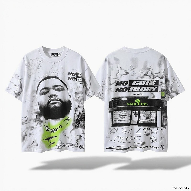Hellstar Graffiti Style White T-shirt