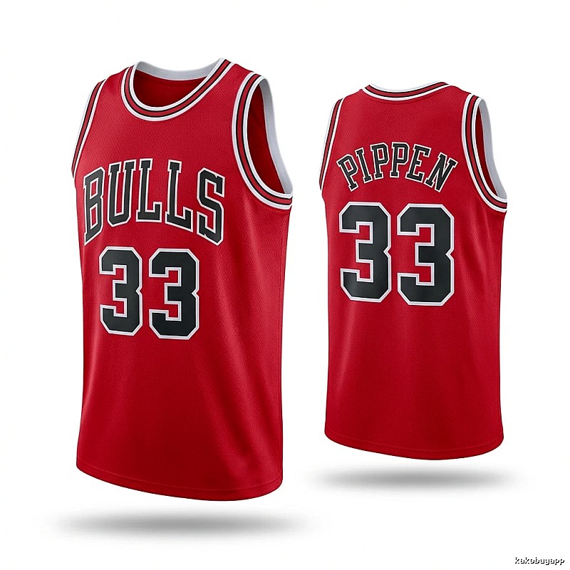 Michael Jordan vintage red jersey