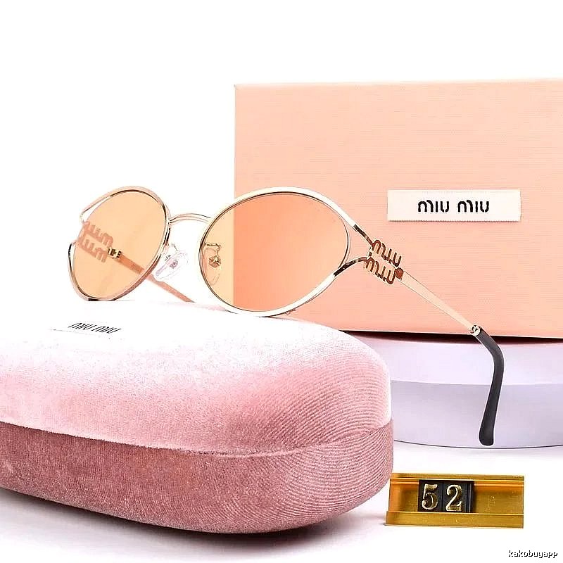 Miu Miu Streetwear Oversized sunglasses Black Oval Sunglasses with Logo Accent