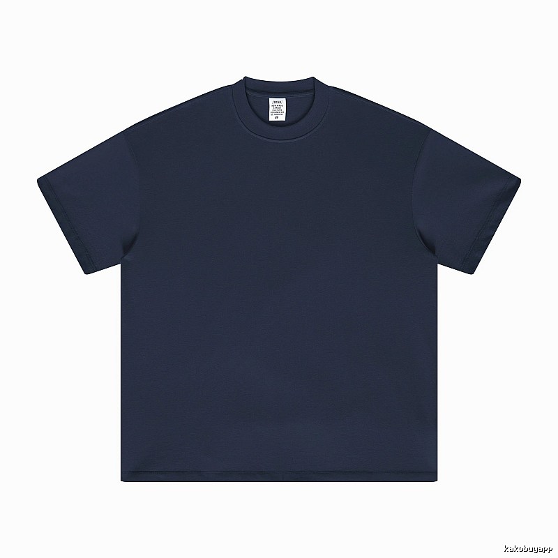 Monogram Plain white T-shirt Minimal White Short for Layered Styling