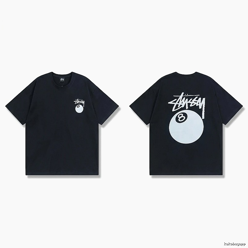 Stussy 8-Ball Series Black T-shirt