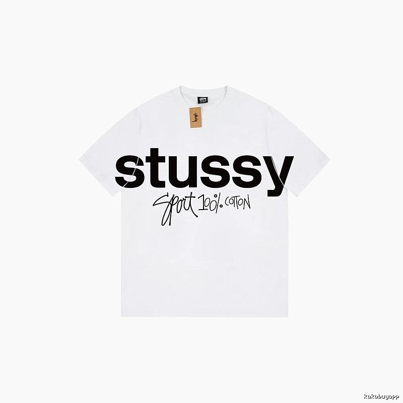 Stussy Gift Ready Graphic T-shirt Black White Stussy with Standout Detail
