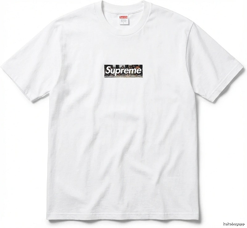 Supreme Retro Style White T-shirt