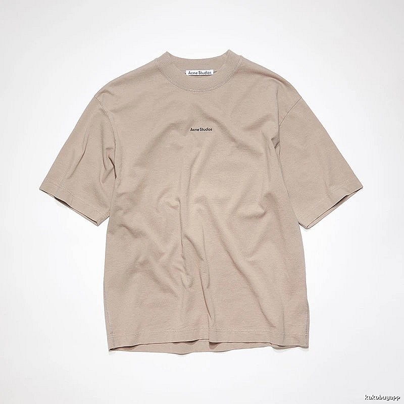Acne Studios 2090-80 Style Ac908042 Stockholm Logo T-Shirt Clean Colorway