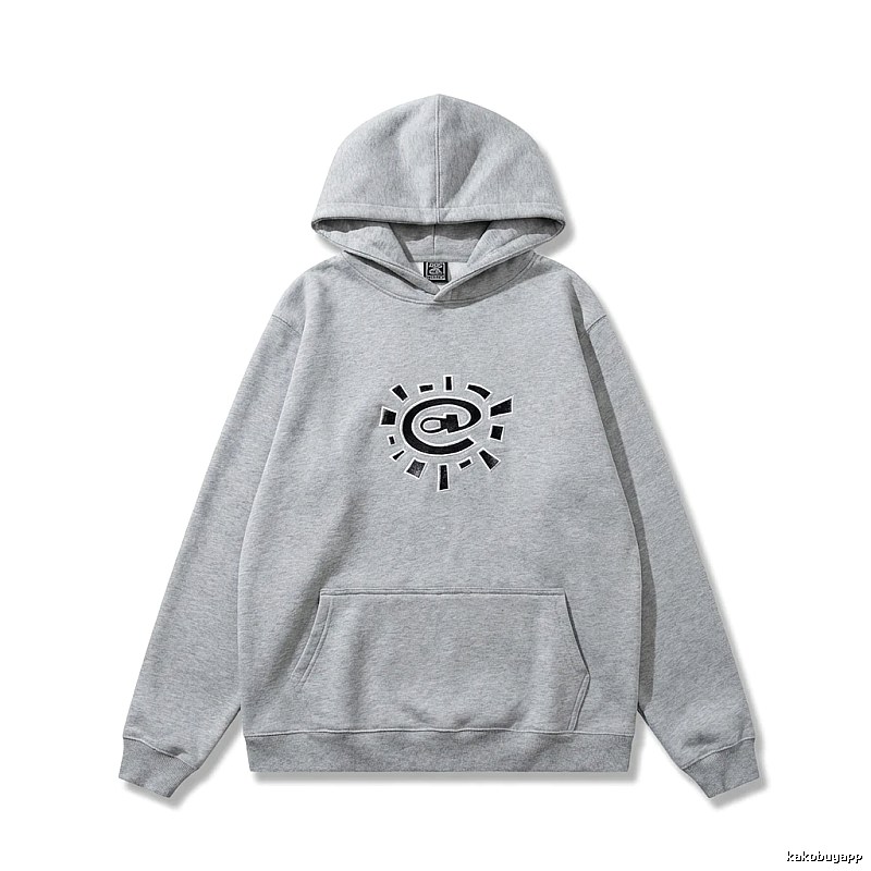 ADWYSD trendy brand gray hoodie