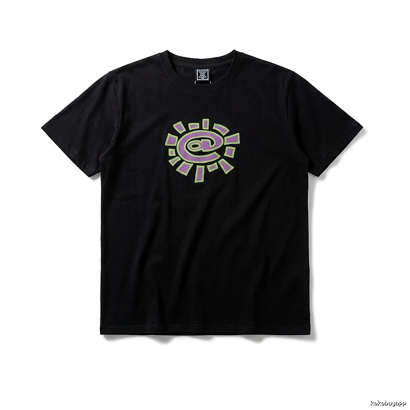ADWYSD Trendy Brand Printed Black T-shirt