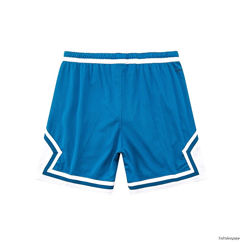 AJ basketball style blue shorts