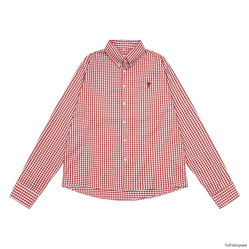 AMI checkered retro-style shirt