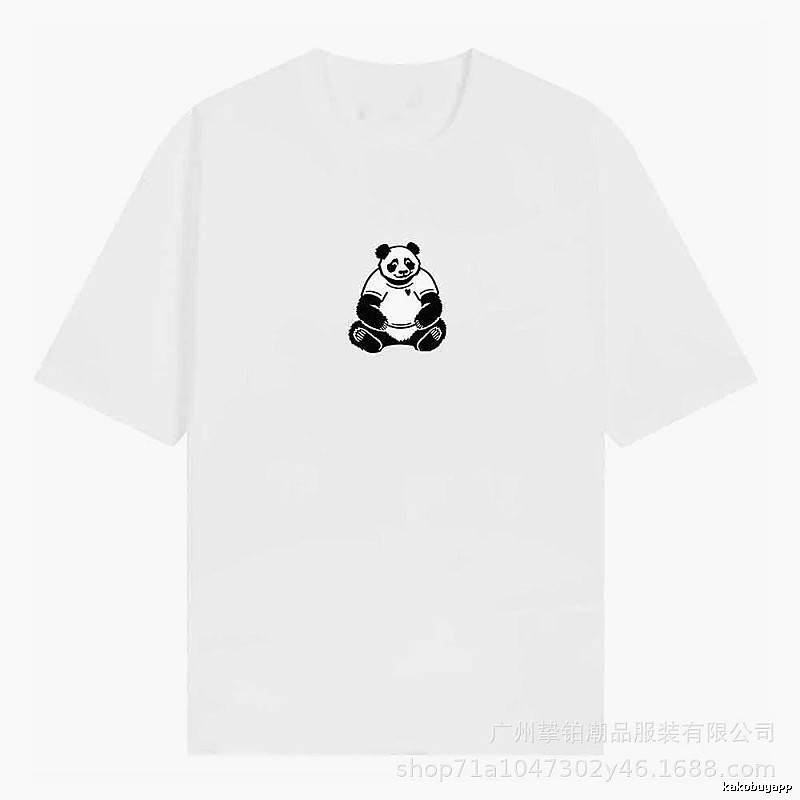 AMI Panda Print Style T-shirt