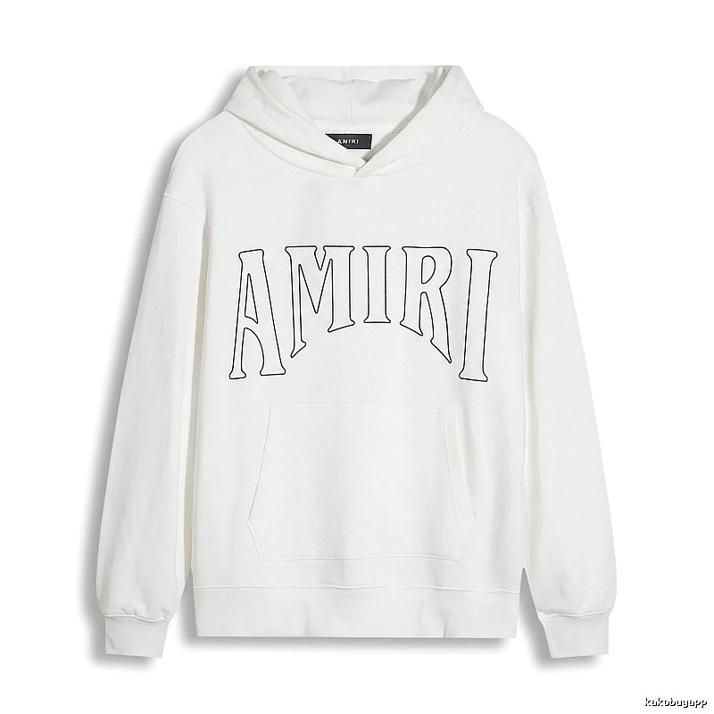 AMIRI Alphabet Style White Sweatshirt