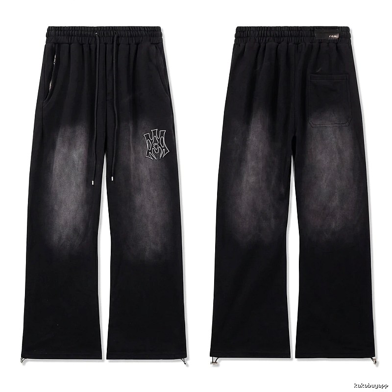 AMIRI dark style casual pants