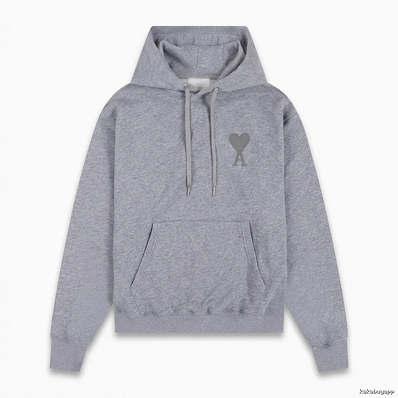 AMIRI Love Collection Grey Hoodie