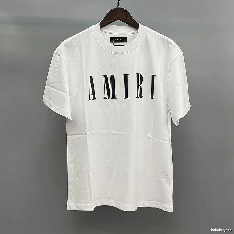 Amiri White Black Records Graphic T-Shirt Statement Graphic