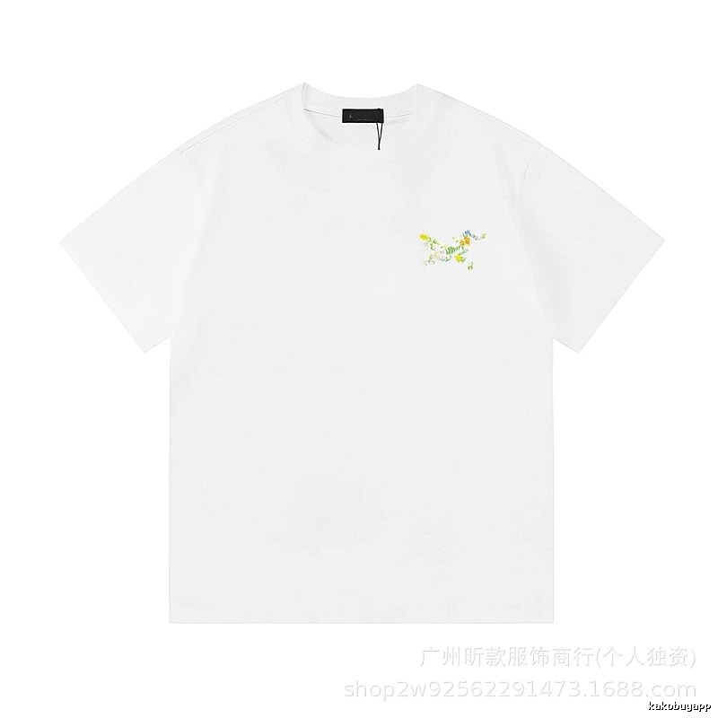 Arc'teryx Floral Print Outdoor Style White T-Shirt