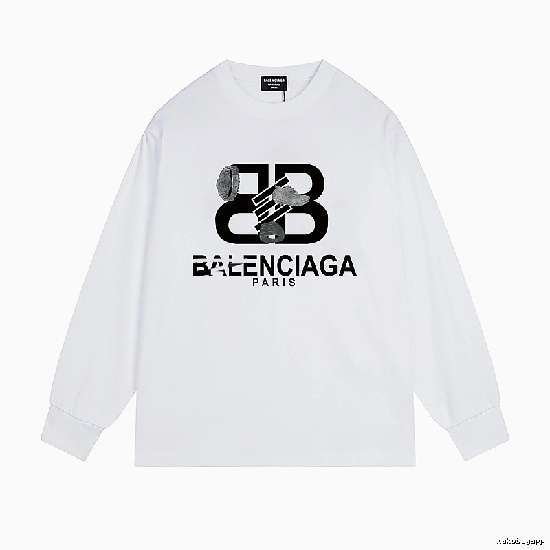 Balenciaga BB Series Simple White T-shirt