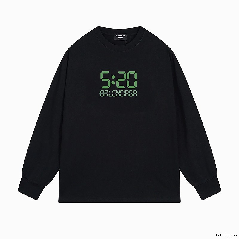 Balenciaga digital style black sweatshirt