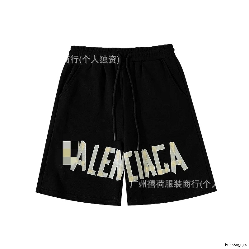 Balenciaga letter style shorts