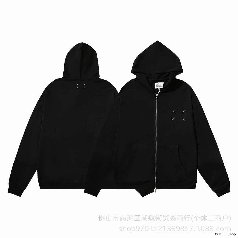 Balenciaga Logo Detail Logo hoodie Black Pullover Small with Functional Detail