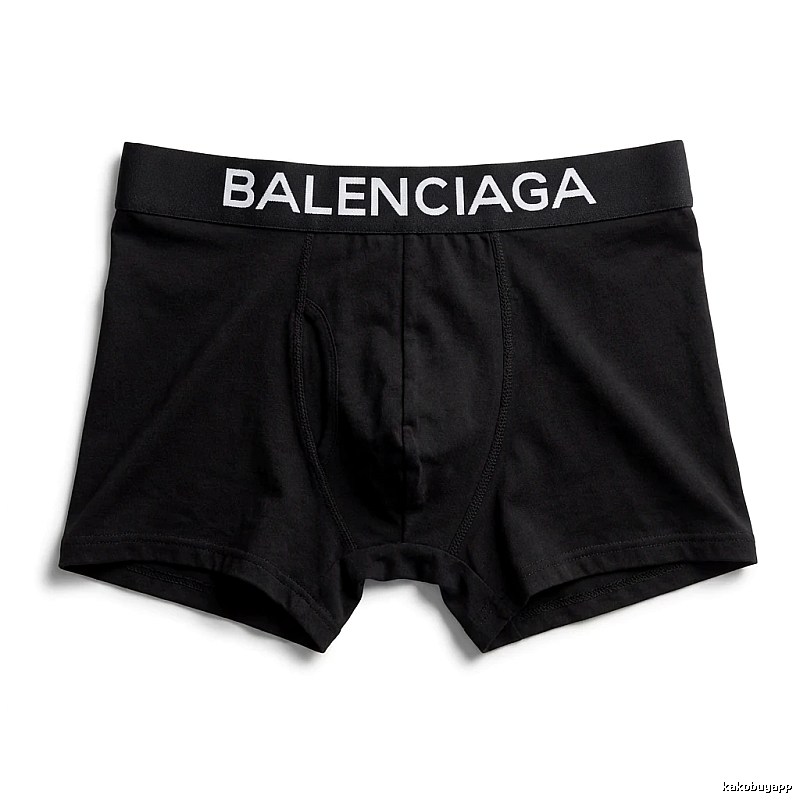 Balenciaga minimalist style black underwear