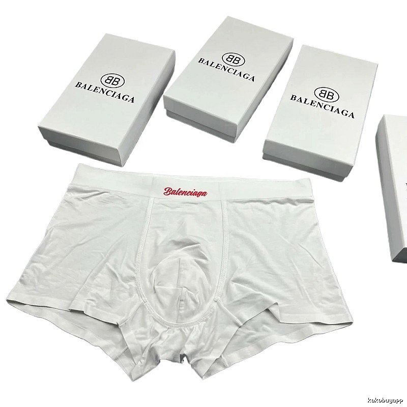 Balenciaga minimalist style white underwear