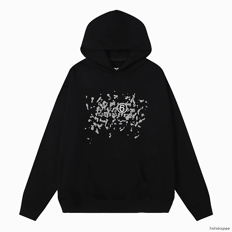 Balenciaga Monogram Logo hoodie Black Pullover Small for Layered Styling