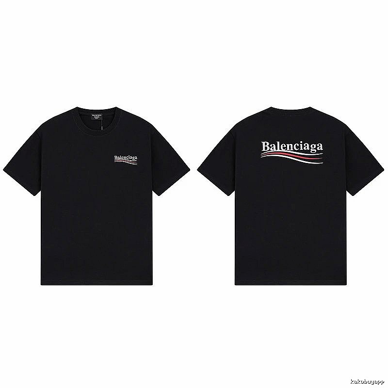 Balenciaga simple black short-sleeve