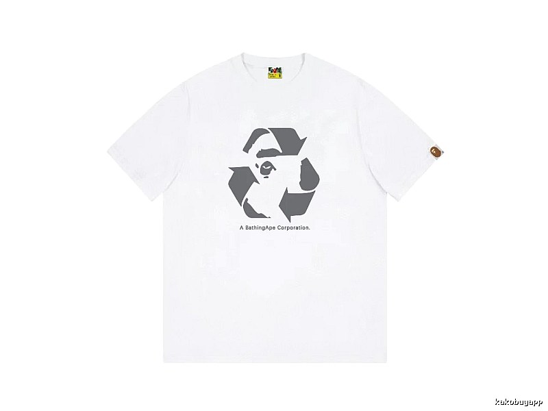 Bape Recycling Collection White T-shirt