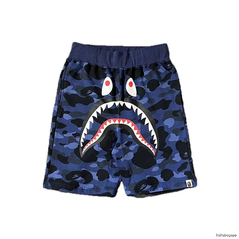 Bape Shark Camouflage Shorts