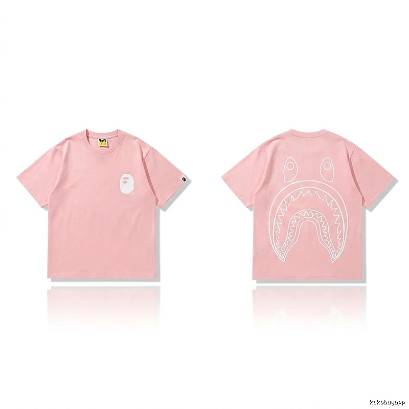 Bape Shark Series Pink T-shirt