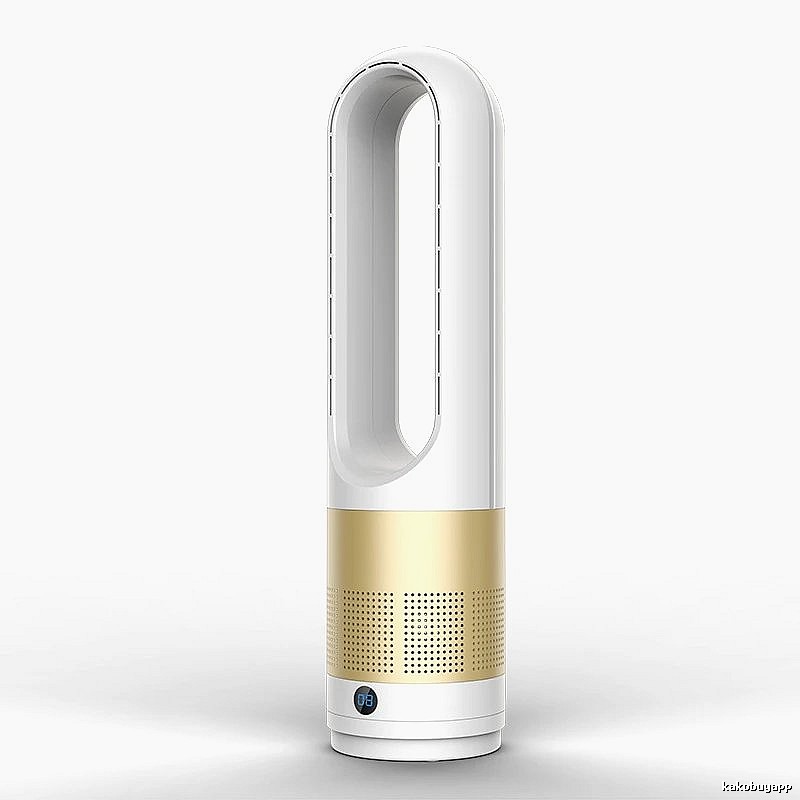 Bedroom Cooling Bladeless Tower Fan 18-inch Single-cooling Version