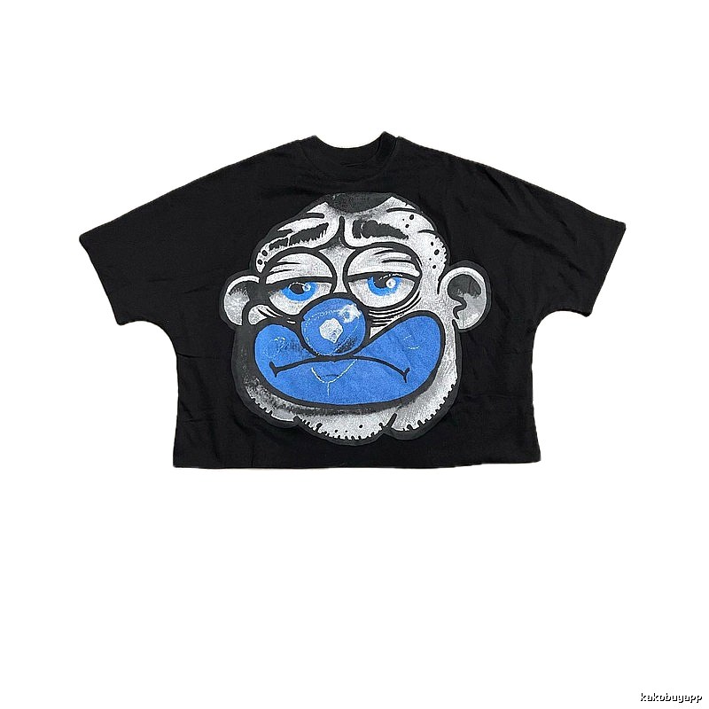 Billionaire Cartoon Trendy Brand Black T-shirt
