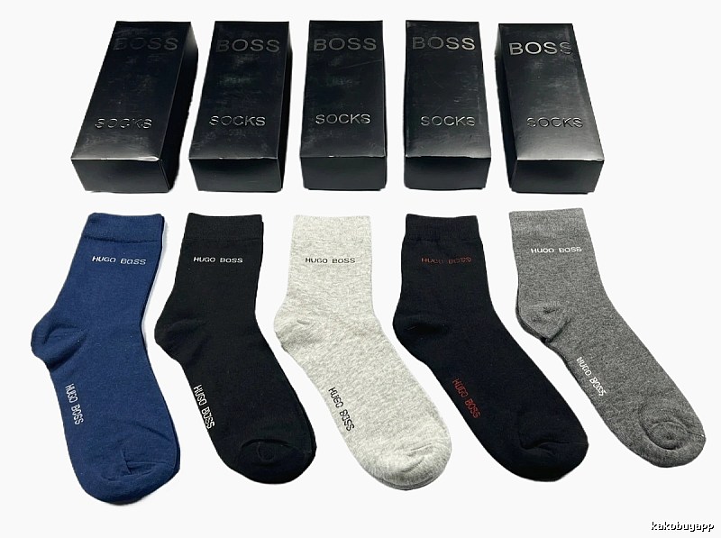 BOSS Men's Simple Style Socks (Multi - colored)