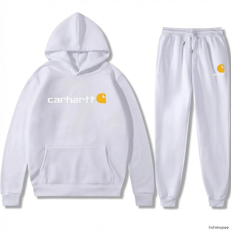 Carhartt basic casual white suit