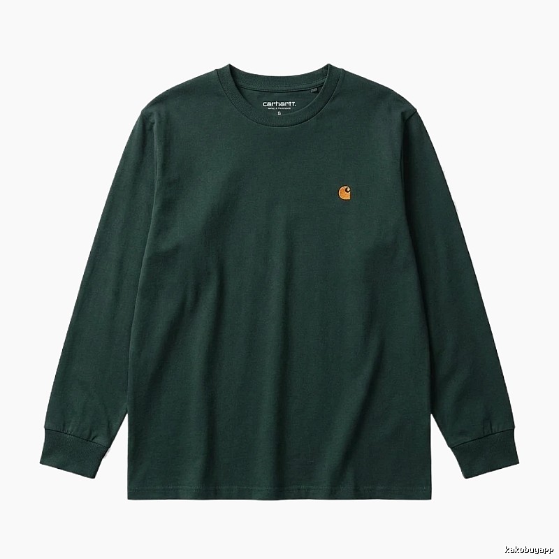 Carhartt basic simple dark green sweatshirt