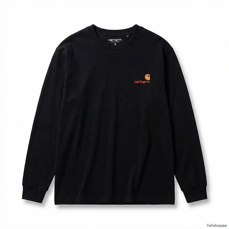 Carhartt simple style black sweatshirt