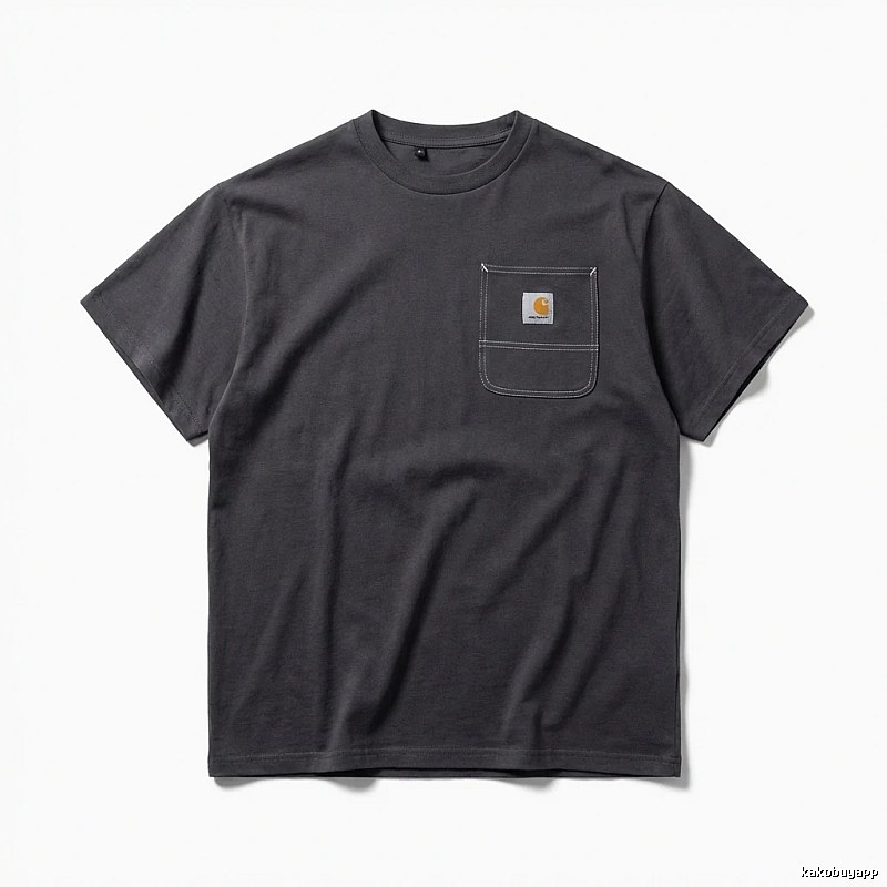 Carhartt workwear style black T-shirt