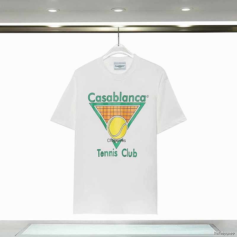 Casablanca Tennis Style White T-shirt