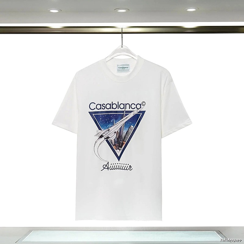 Casablanca Universe Wind White T-shirt