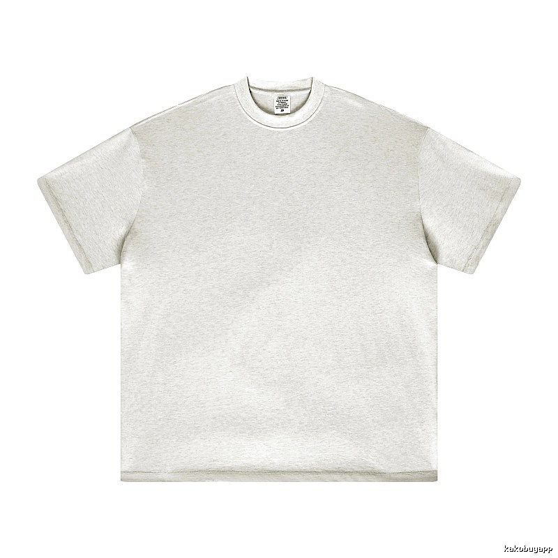 Casual Plain white T-shirt Minimal White Short for Streetwear Looks