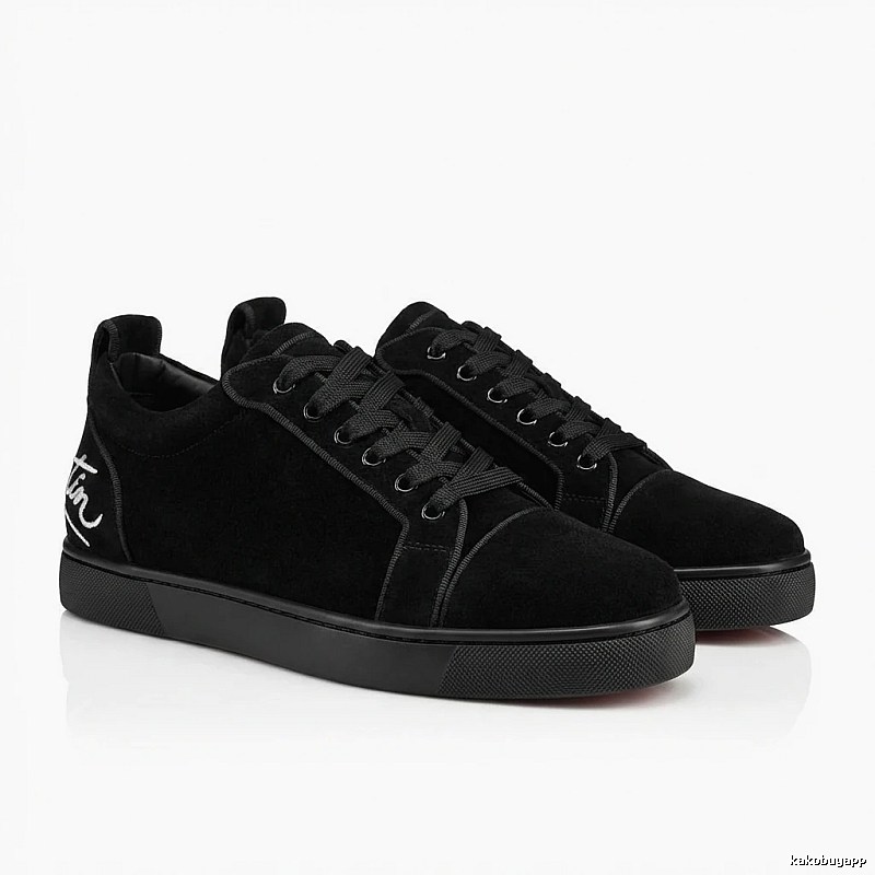 Christian Louboutin casual style black shoes