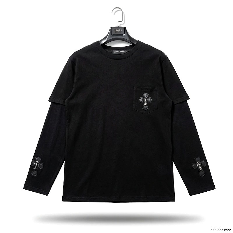 Chrome Hearts Cross Dark Style Top