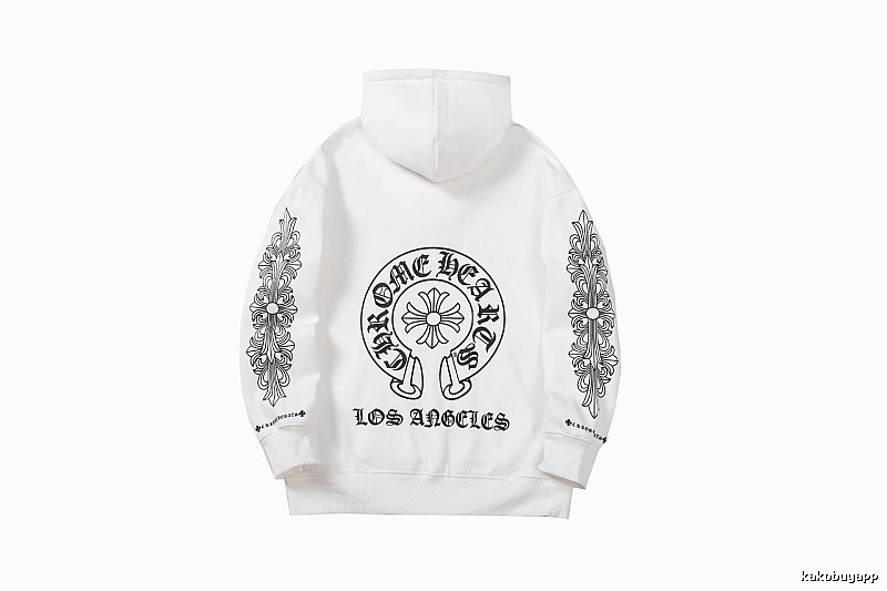 Chrome Hearts Daily Cross graphic hoodie Black Blue Cross for City Outfits