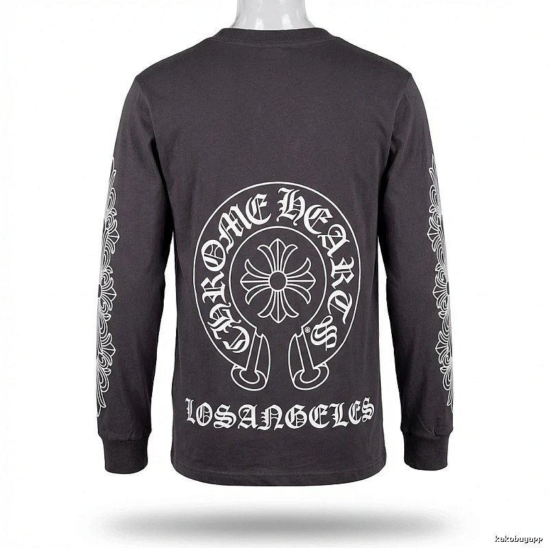 Chrome Hearts Print Dark Style Long-sleeve