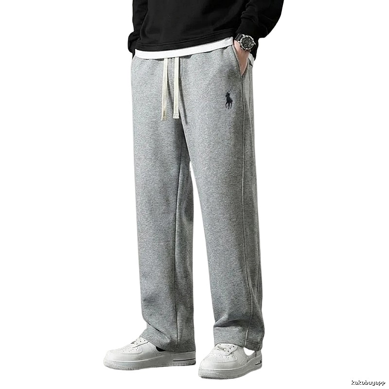 Classic-style grey sweatpants of Ralph Lauren