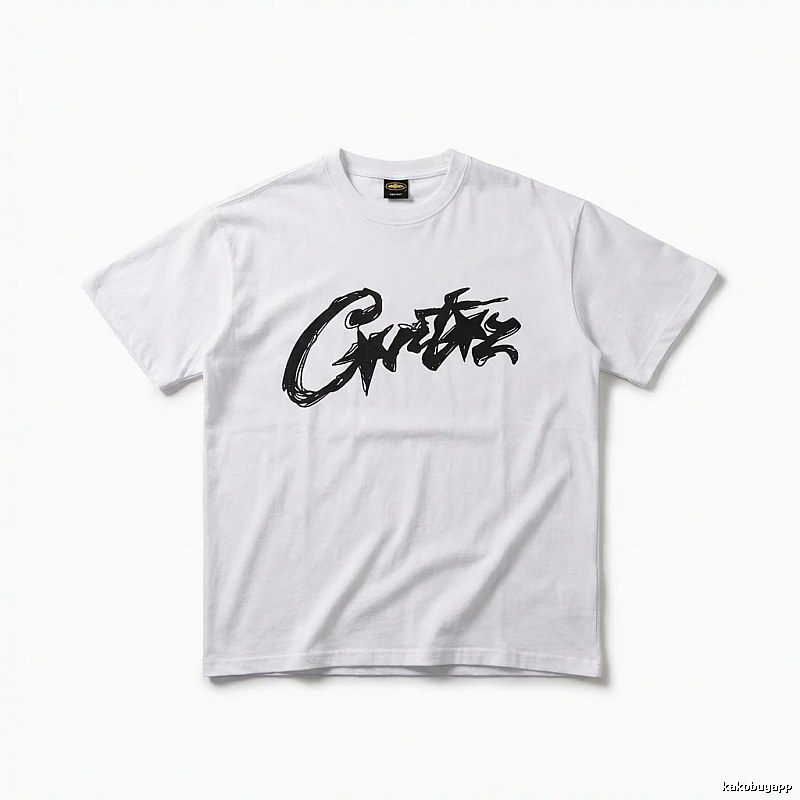 Corteiz Graffiti Style White T-shirt