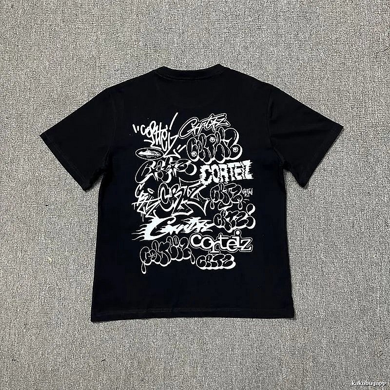 Corteiz Lightweight Logo T-shirt Black Corteiz for Gift Ideas